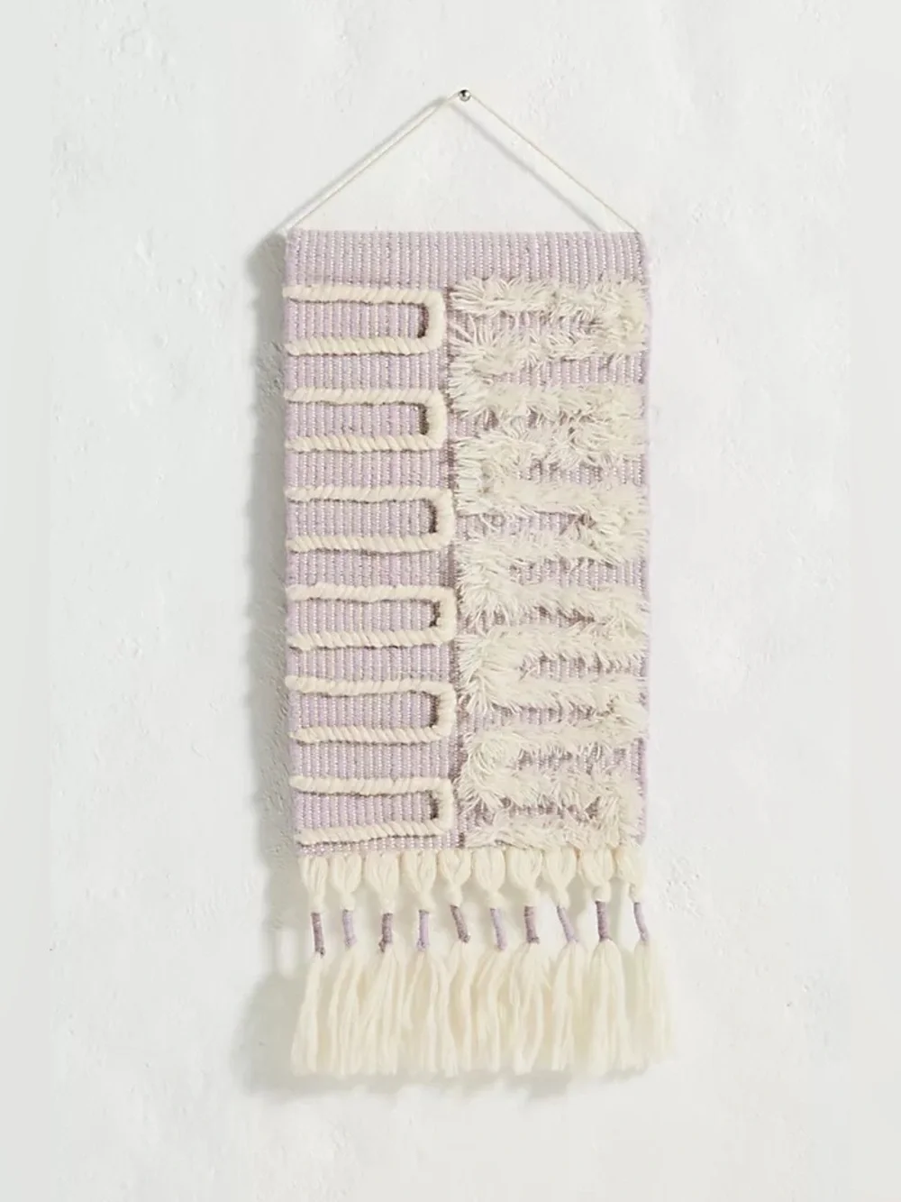 Anthropologie Faye Wall Hanging Wool Blend Boho Home Decor